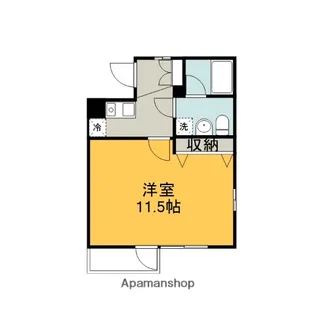 長谷川マンションセブン【1階】の間取り