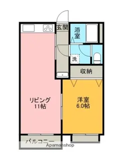 タウニィ社【2階】の間取り