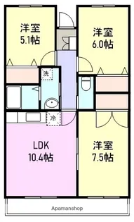 ハウスボックス【3階】の間取り