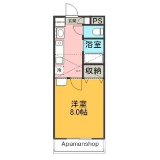 サンロイヤル18【1階】の間取り