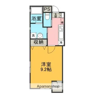 フィールドワン【3階】の間取り