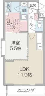 グリーンヒルタカハシⅢ【203号室】の間取り