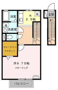 エトワール【2階】の間取り