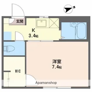 デュエル【2階】の間取り
