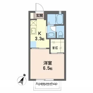 スウィートエンジェル【2階】の間取り