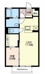 静岡県駿東郡清水町堂庭【アパート】の間取り