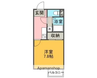 コージーK1【3階】の間取り