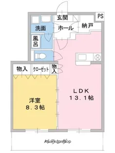 グランマレ・テルツォ【203号室】の間取り
