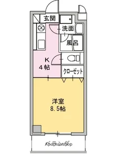グランチェルト K【3階】の間取り