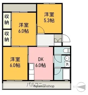サンハイツ静山荘【1階】の間取り