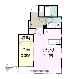 ONOビル【205号室】の間取り