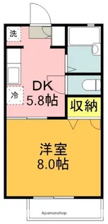 サンシャイン共栄【2階】の間取り