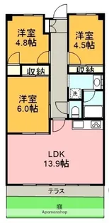 マルシオン・マルジュ【106号室】の間取り