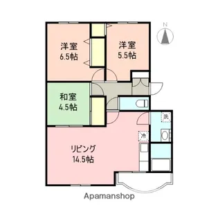 イーフラッツ・ネオ【2階】の間取り