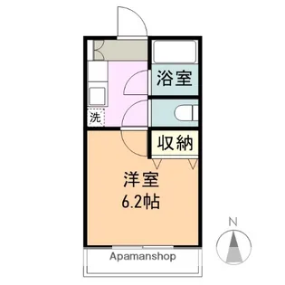 菰池パークハウス【4階】の間取り