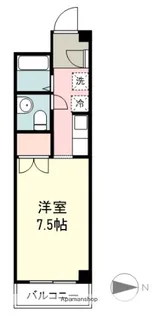 コーポシャルズ【203号室】の間取り