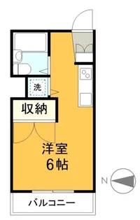 ヴィラ武智寿町【4階】の間取り