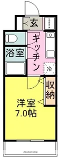 望月ハイツ【201号室】の間取り