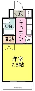 望月ハイツ【210号室】の間取り
