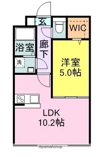 ファウンテンヒルズ大宮町【3階】の間取り