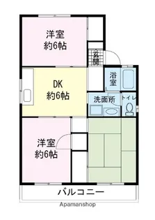 セジュールヤマト【2階】の間取り