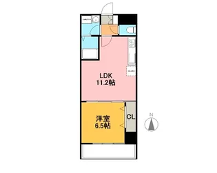 コルディエラ【6階】の間取り