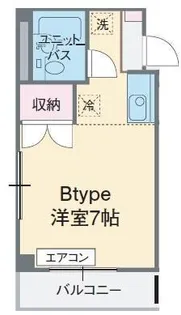 コーポラス21【3階】の間取り