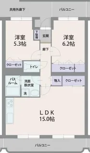 シレンシオ パティオ【4階】の間取り
