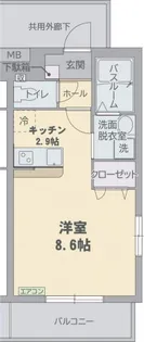 エル・フィネス三島【2階】の間取り