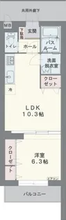 リュアラモード【2階】の間取り