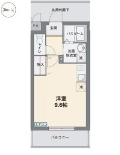 フロレスタ【2階】の間取り