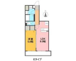 セルビシオ【3階】の間取り