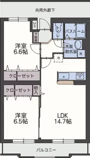 アンビシオン【1階】の間取り