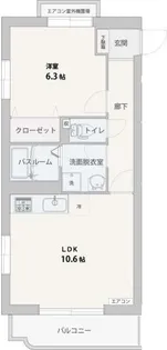 ヴィアクオレ【4階】の間取り