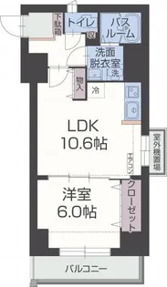 シェリーグランデ【7階】の間取り