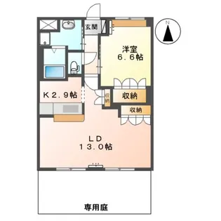 一風館【1階】の間取り