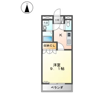 アルメリア【2階】の間取り