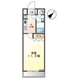 プランドール【2階】の間取り