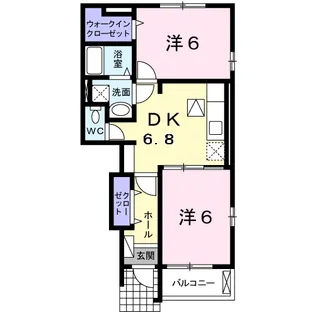 カンタービレ【1階】の間取り
