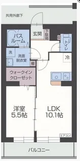シャンパーニュ【2階】の間取り