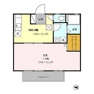 メイプルハウス C【2階】の間取り