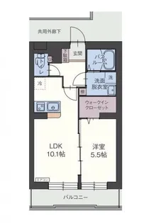 リベルダーデ【5階】の間取り