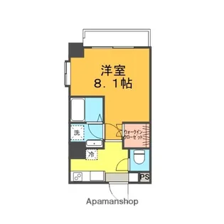 ハピデンス西本町【1階】の間取り