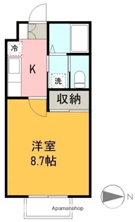 エステイト82【1階】の間取り