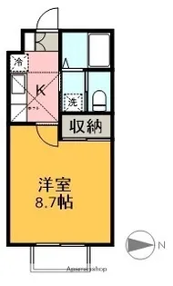 エステイト82【2階】の間取り