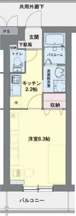 ラフィーネ花畑【3階】の間取り