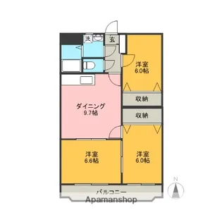 StarArrow【1階】の間取り