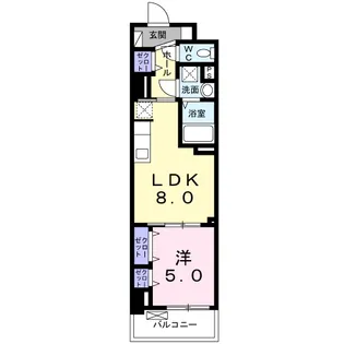 ブリランテ【3階】の間取り