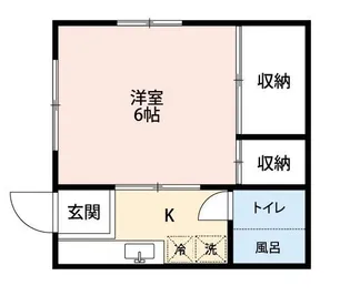 ブランシュ三島【101号室】の間取り