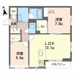 SPLENDORE【1階】の間取り